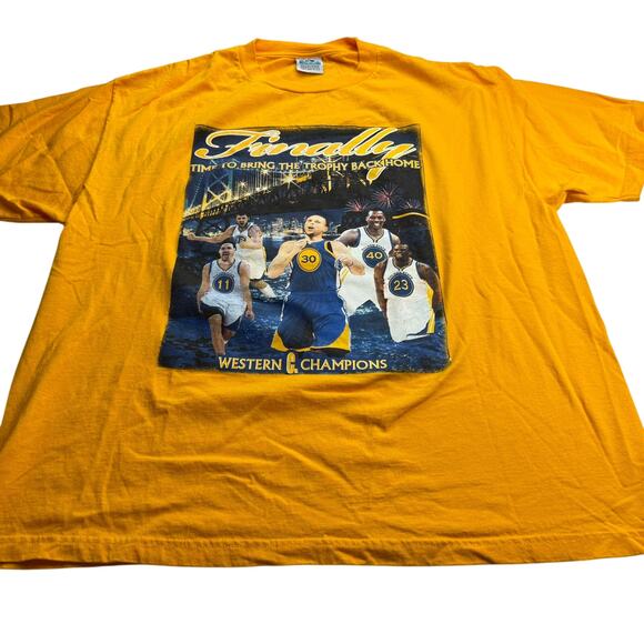 Golden State Warriors Champions T-Shirt - Size 2XL - Picture 1 of 5